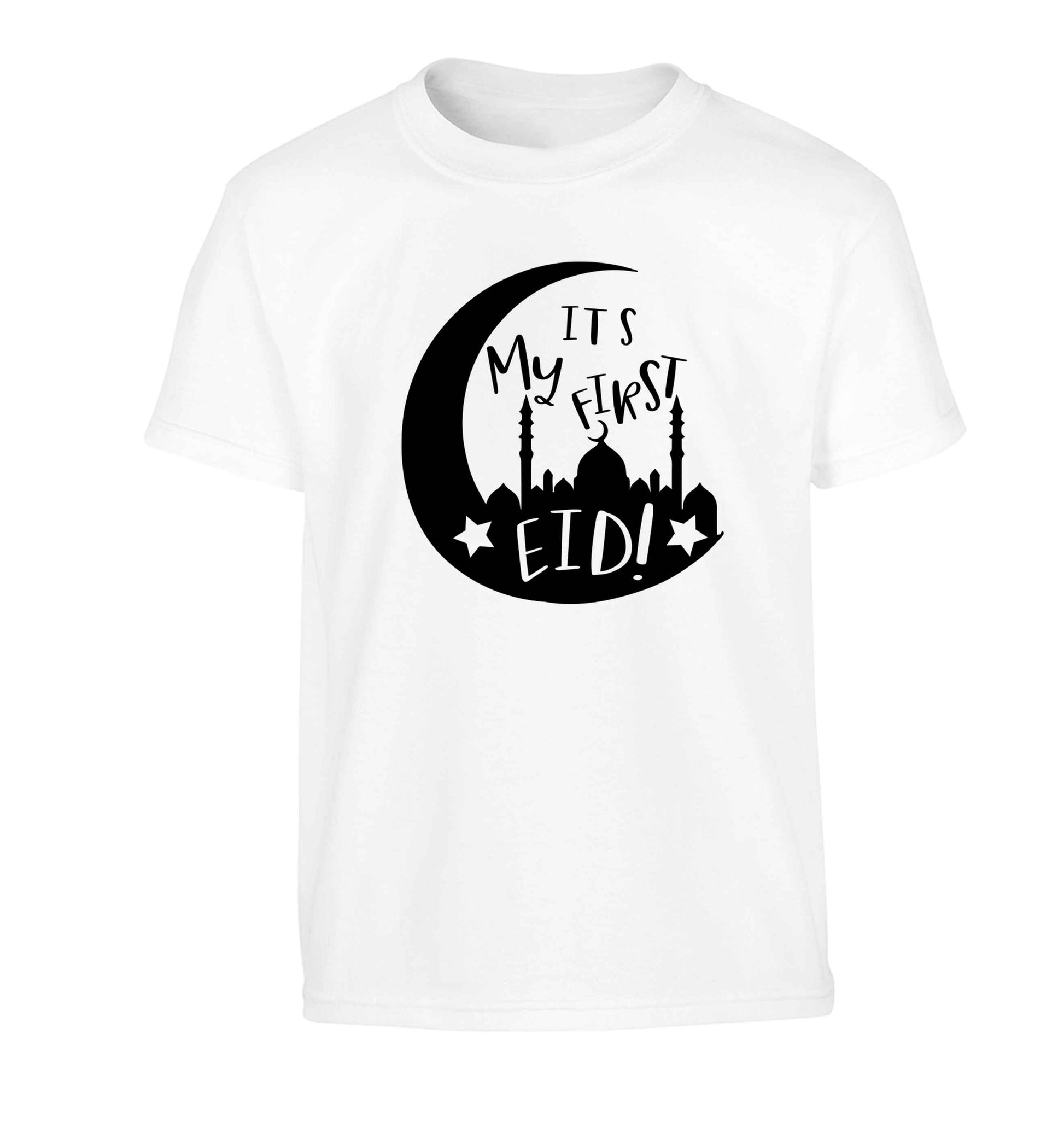 It's my first Eid moon Children's white Tshirt 12-13 Years