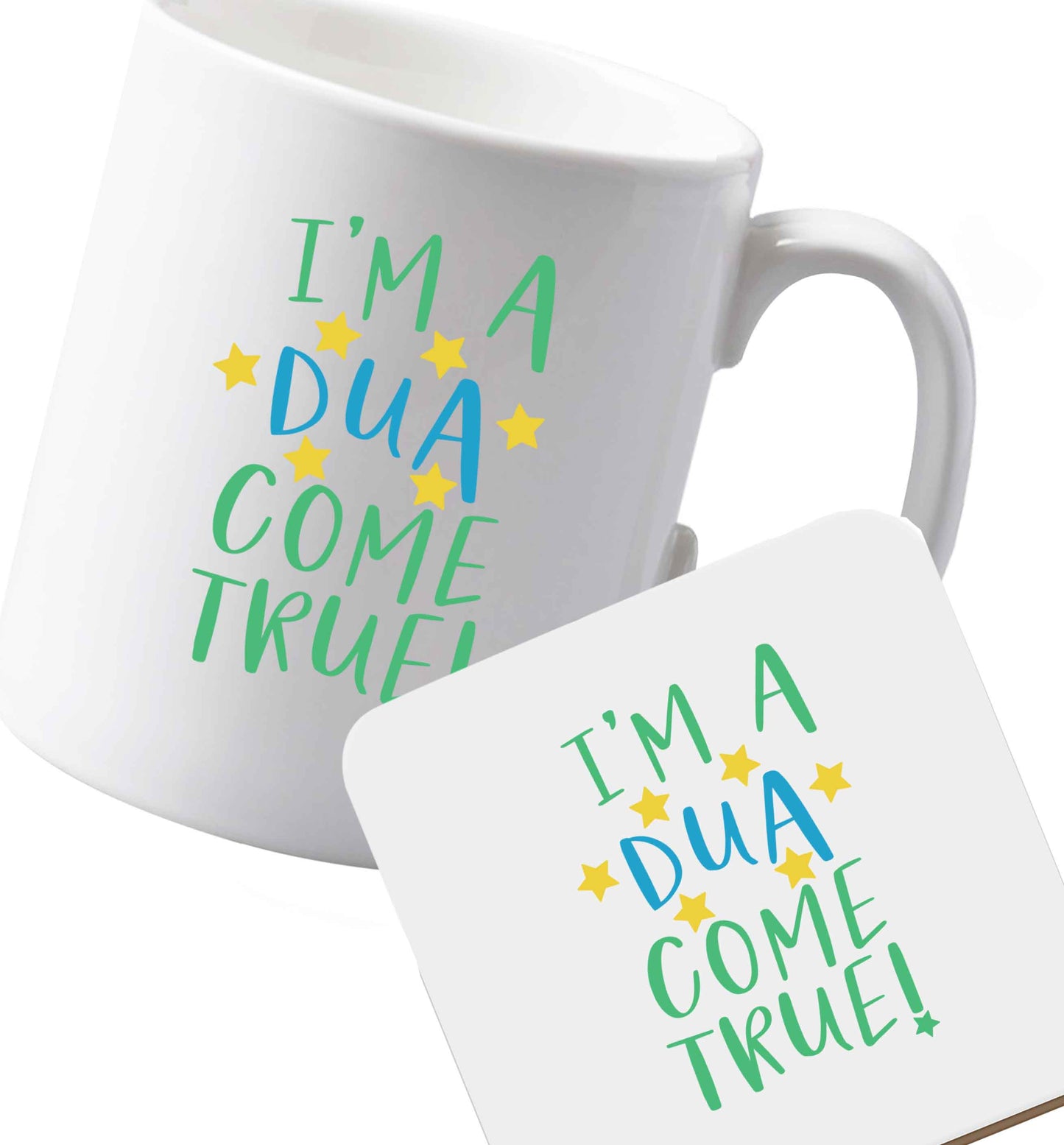 10 oz Ceramic mug and coaster Favourite Type Pan Pancake both sides