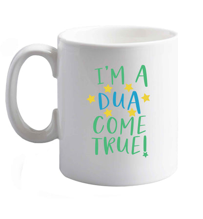 10 oz Favourite Type Pan Pancake ceramic mug right handed
