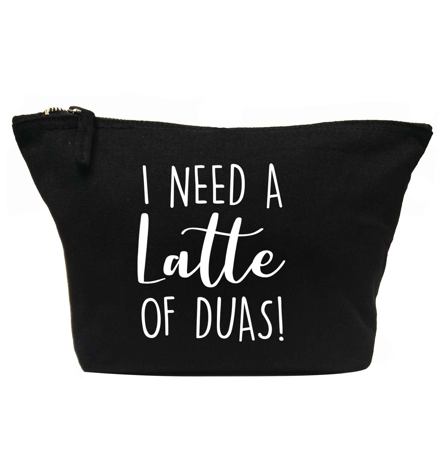 I need a latte duas | makeup / wash bag