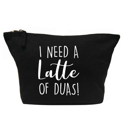 I need a latte duas | makeup / wash bag
