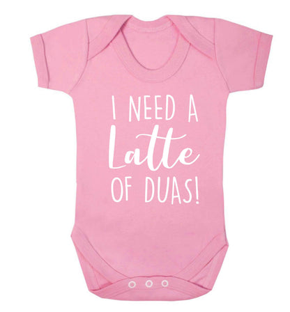 I need a latte duas Baby Vest pale pink 18-24 months