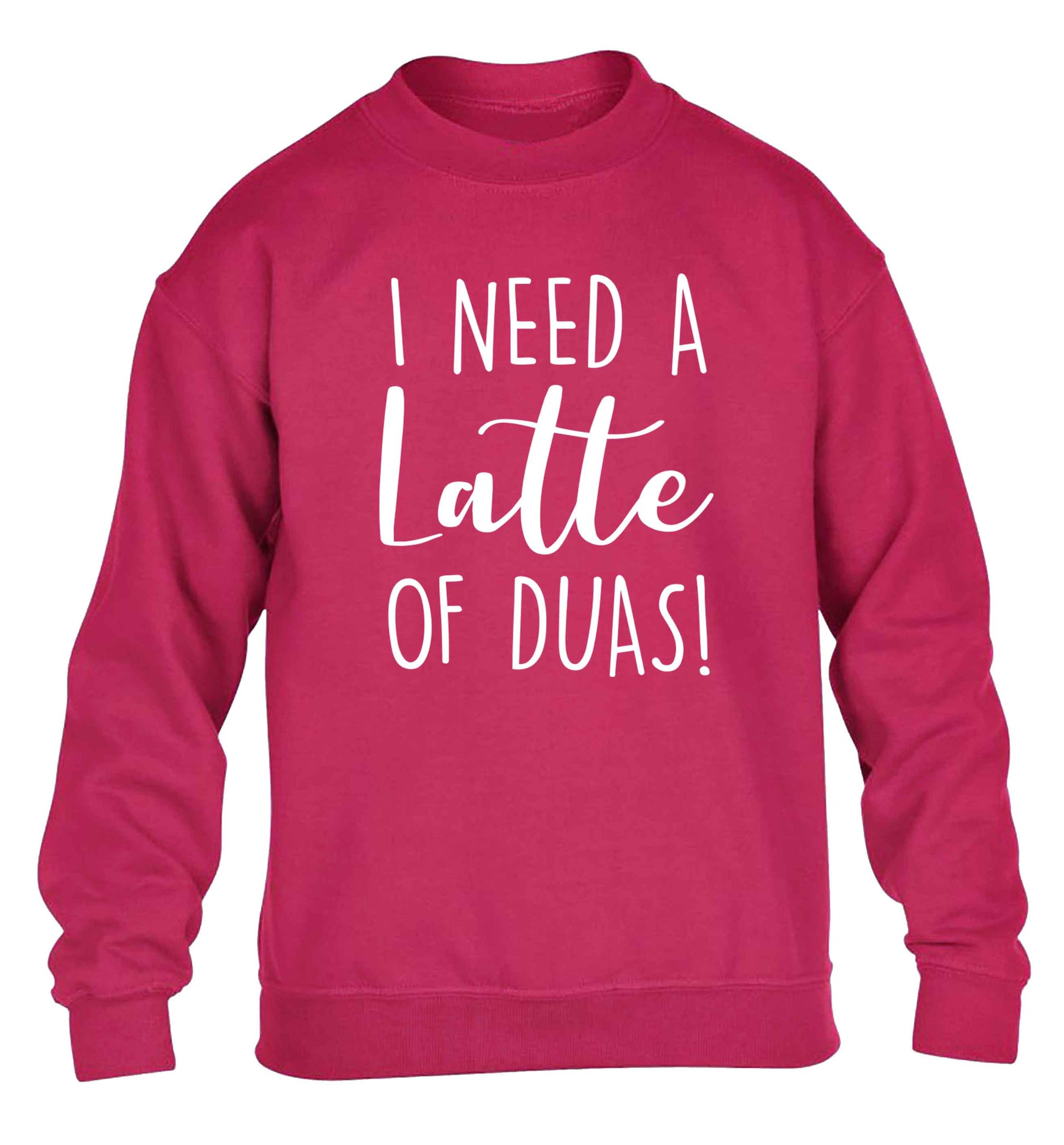I need a latte duas children's pink sweater 12-13 Years