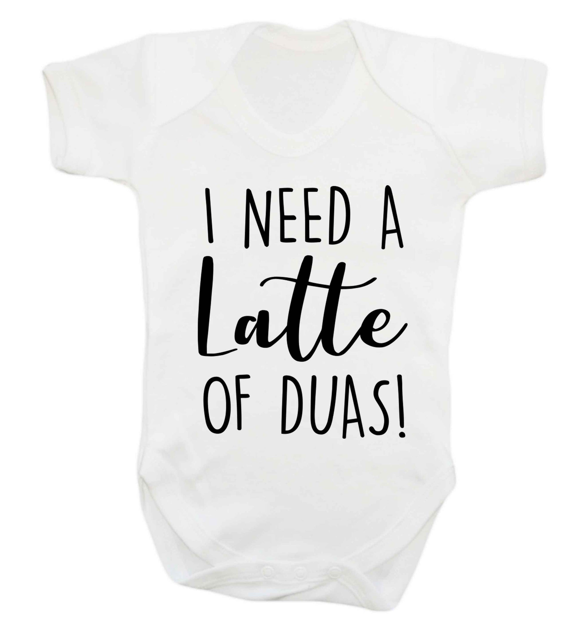 I need a latte duas Baby Vest white 18-24 months