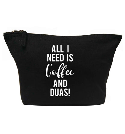 All I need is coffee and duas | makeup / wash bag