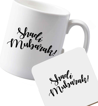 10 oz Ceramic mug and coaster Favourite Type Pan Pancake both sides