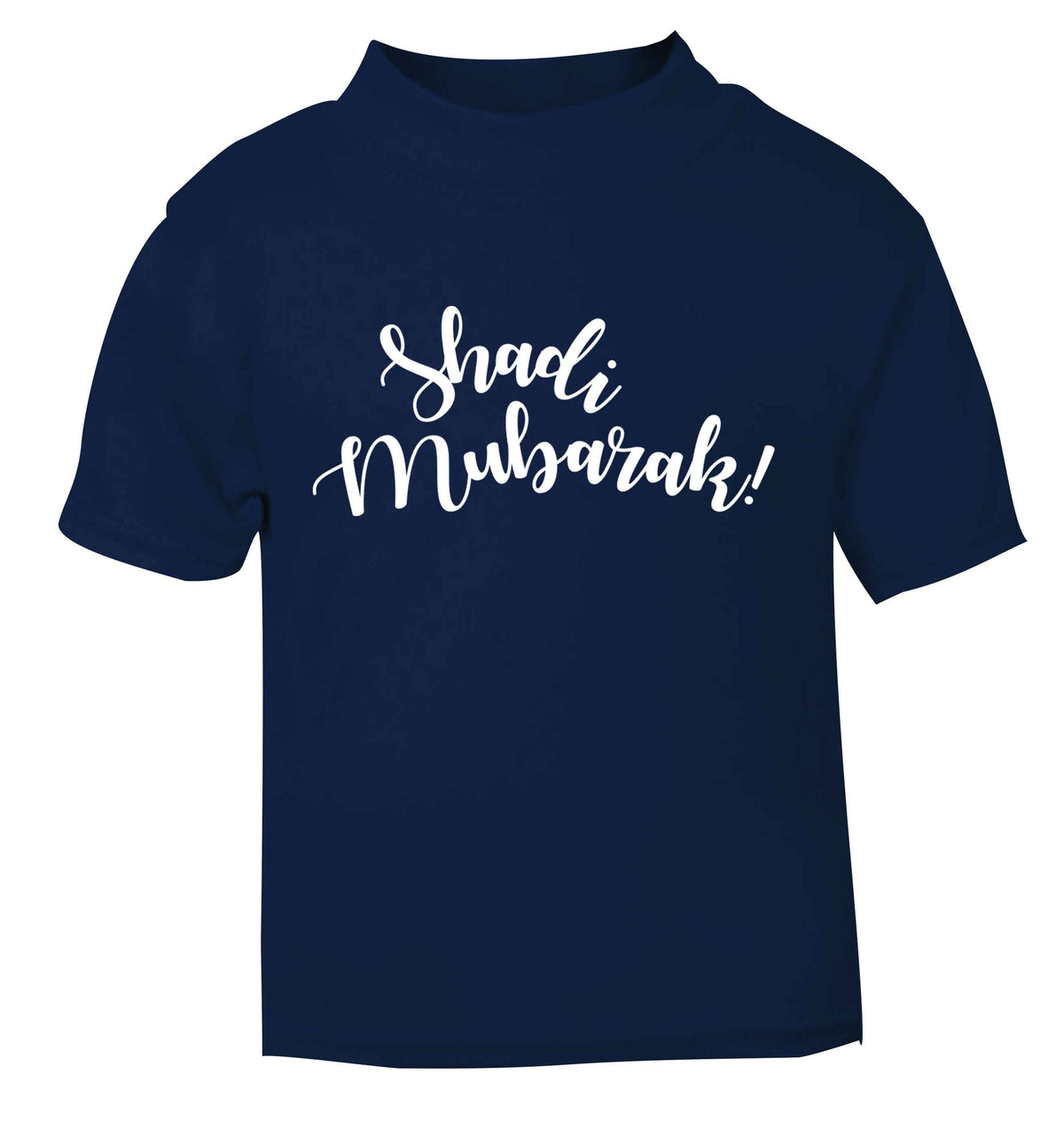 Shadi mubarak navy baby toddler Tshirt 2 Years