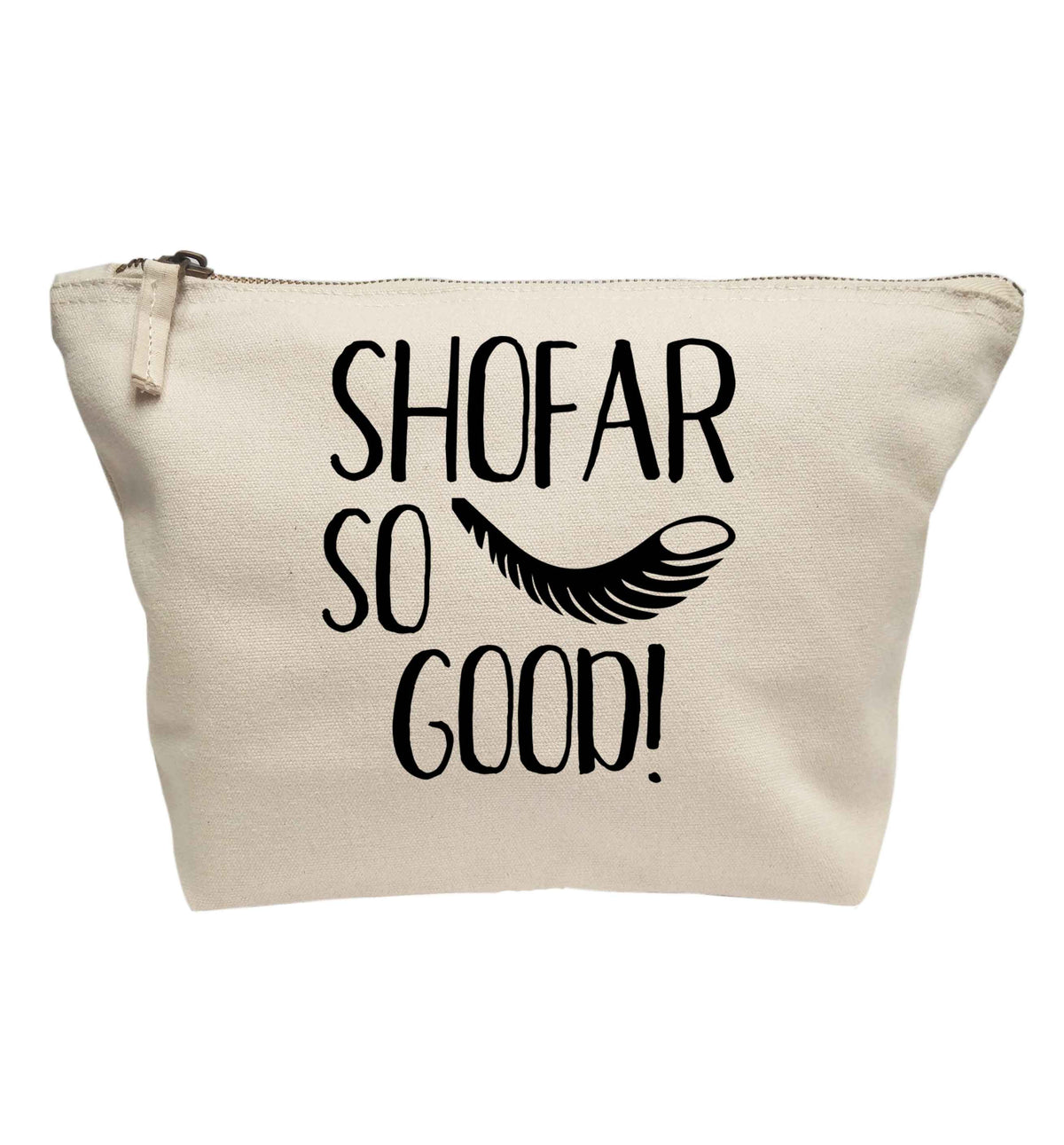 Shofar so good! | makeup / wash bag