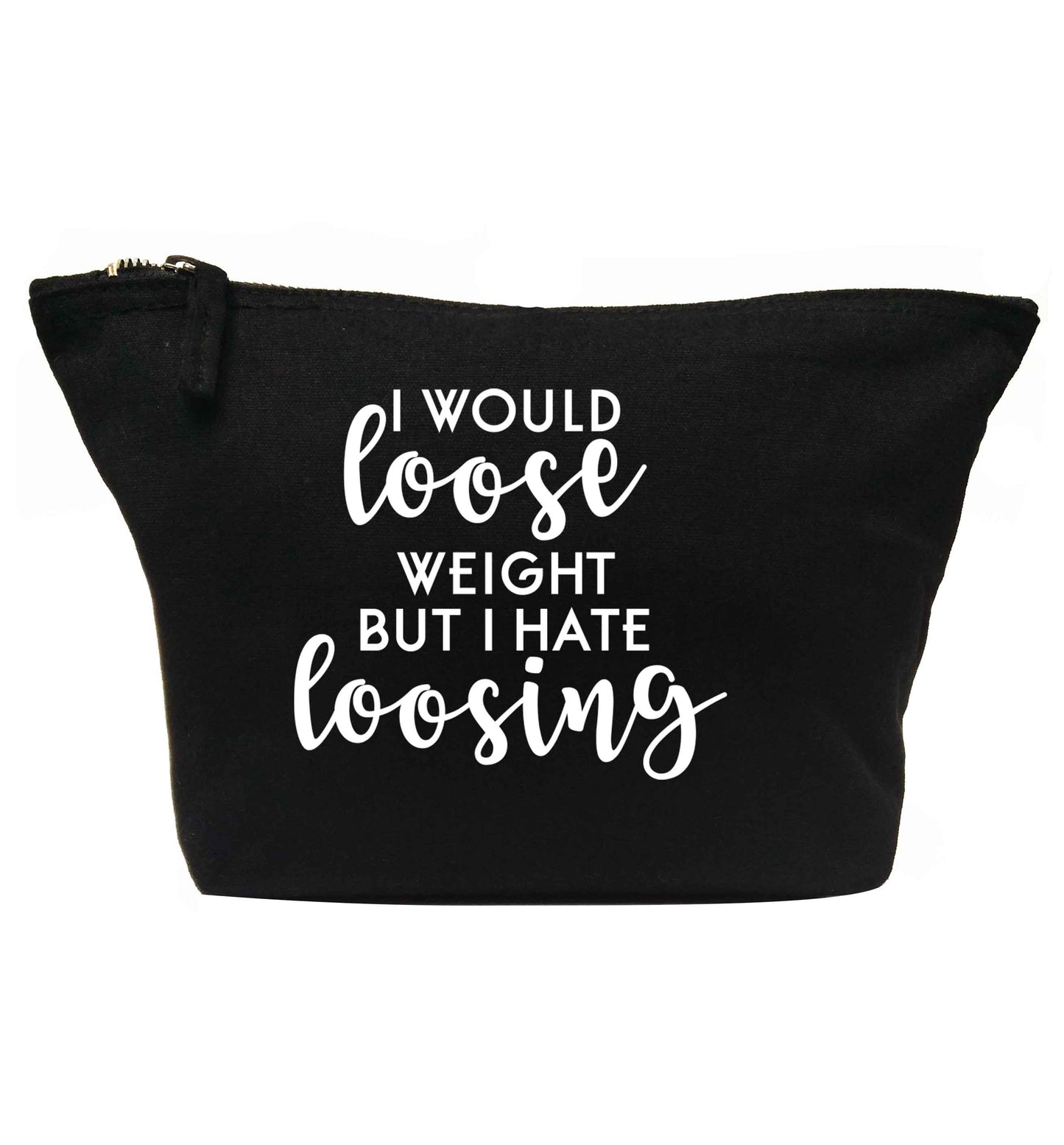 I would loose weight but I hate loosing | makeup / wash bag