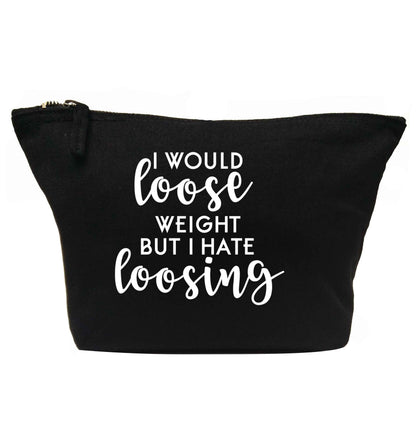 I would loose weight but I hate loosing | makeup / wash bag