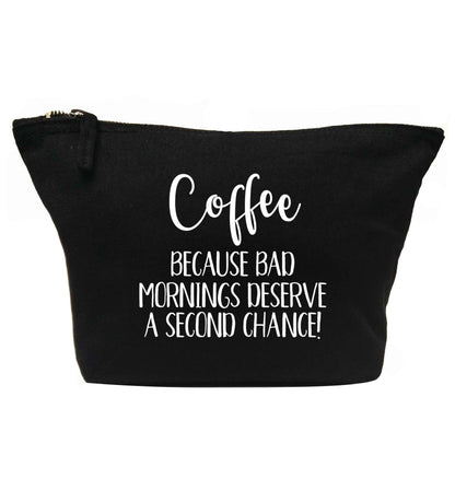 Coffee, because bad mornings deserve a second chance | makeup / wash bag