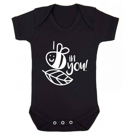 I believe in you Baby Vest black 18-24 months