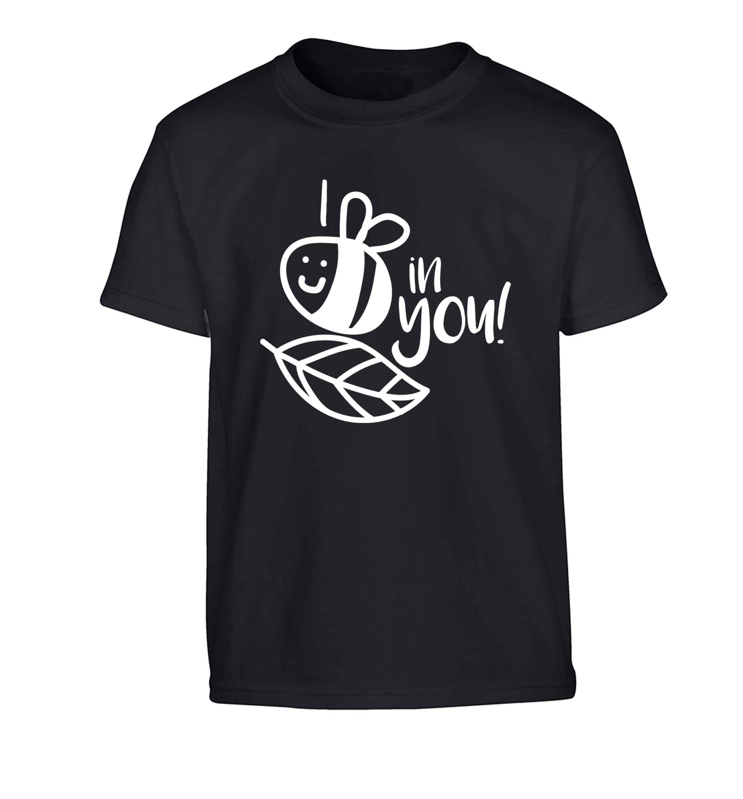 I believe in you Children's black Tshirt 12-13 Years