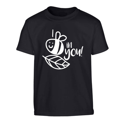 I believe in you Children's black Tshirt 12-13 Years
