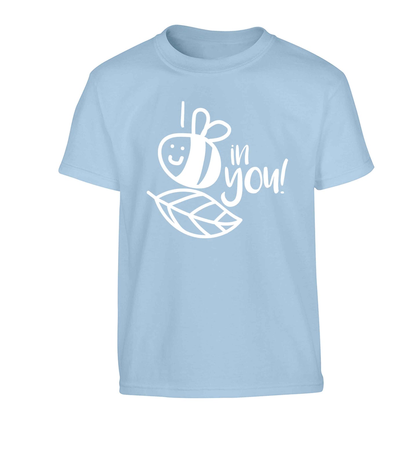 I believe in you Children's light blue Tshirt 12-13 Years