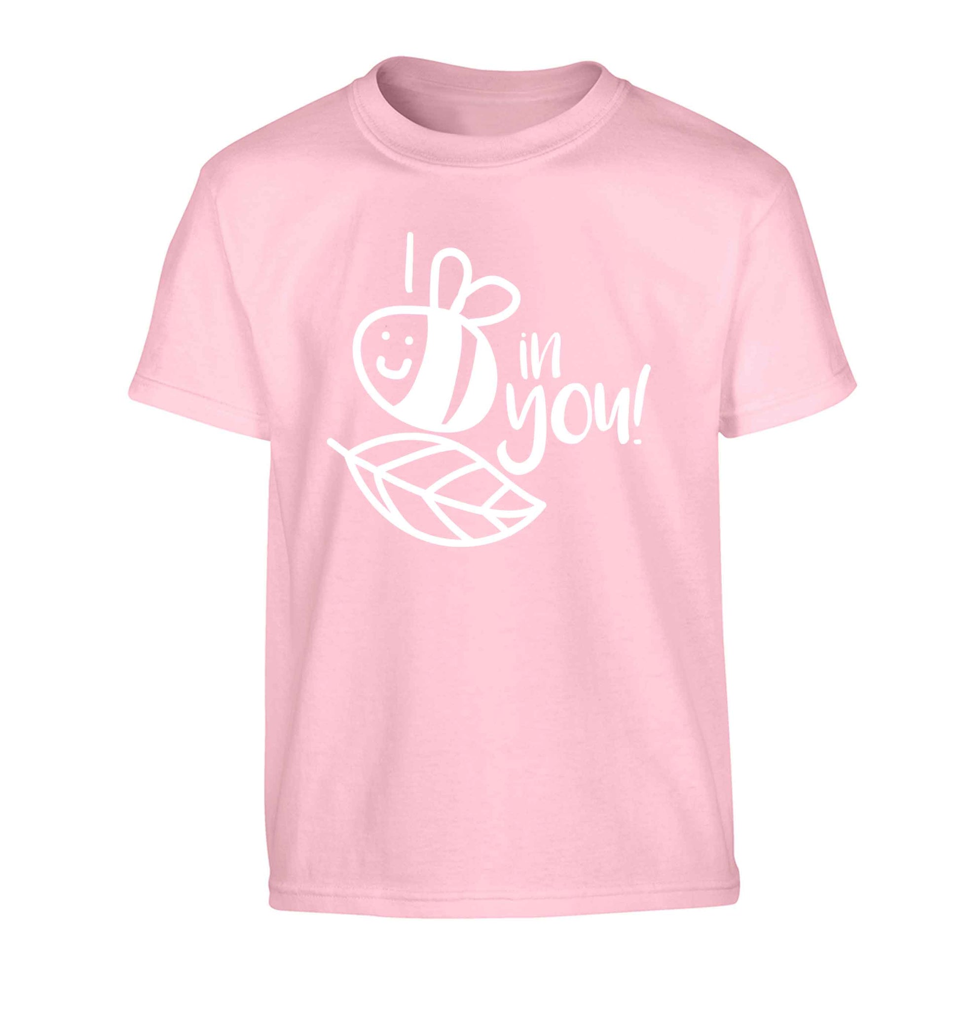 I believe in you Children's light pink Tshirt 12-13 Years