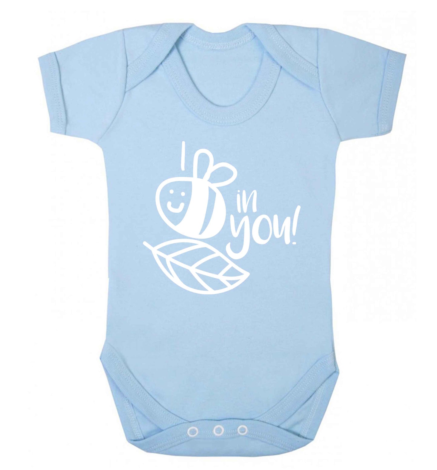 I believe in you Baby Vest pale blue 18-24 months