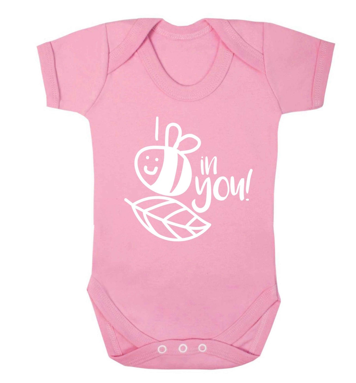 I believe in you Baby Vest pale pink 18-24 months