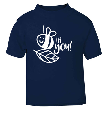 I believe in you navy Baby Toddler Tshirt 2 Years