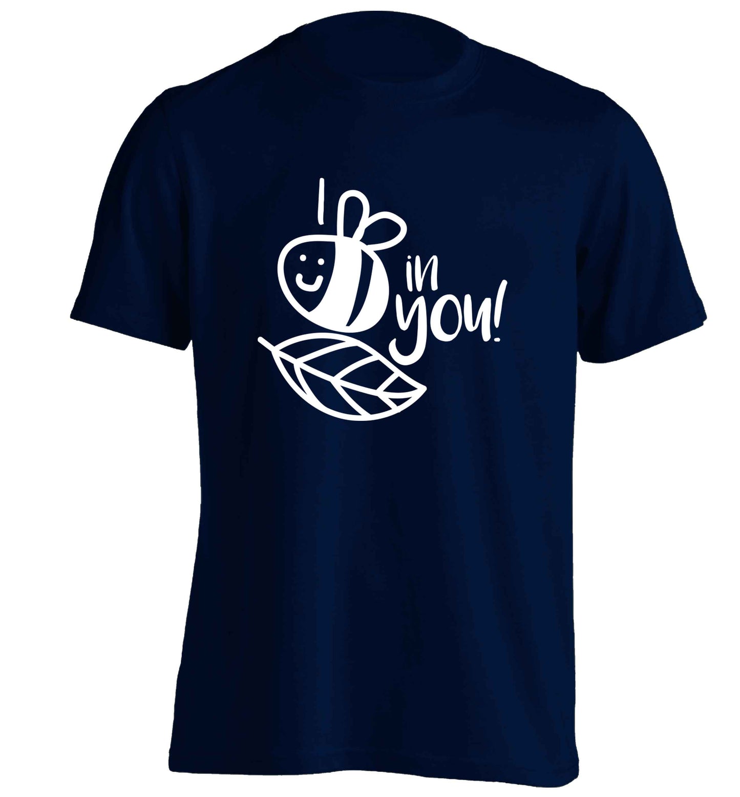 I believe in you adults unisex navy Tshirt 2XL