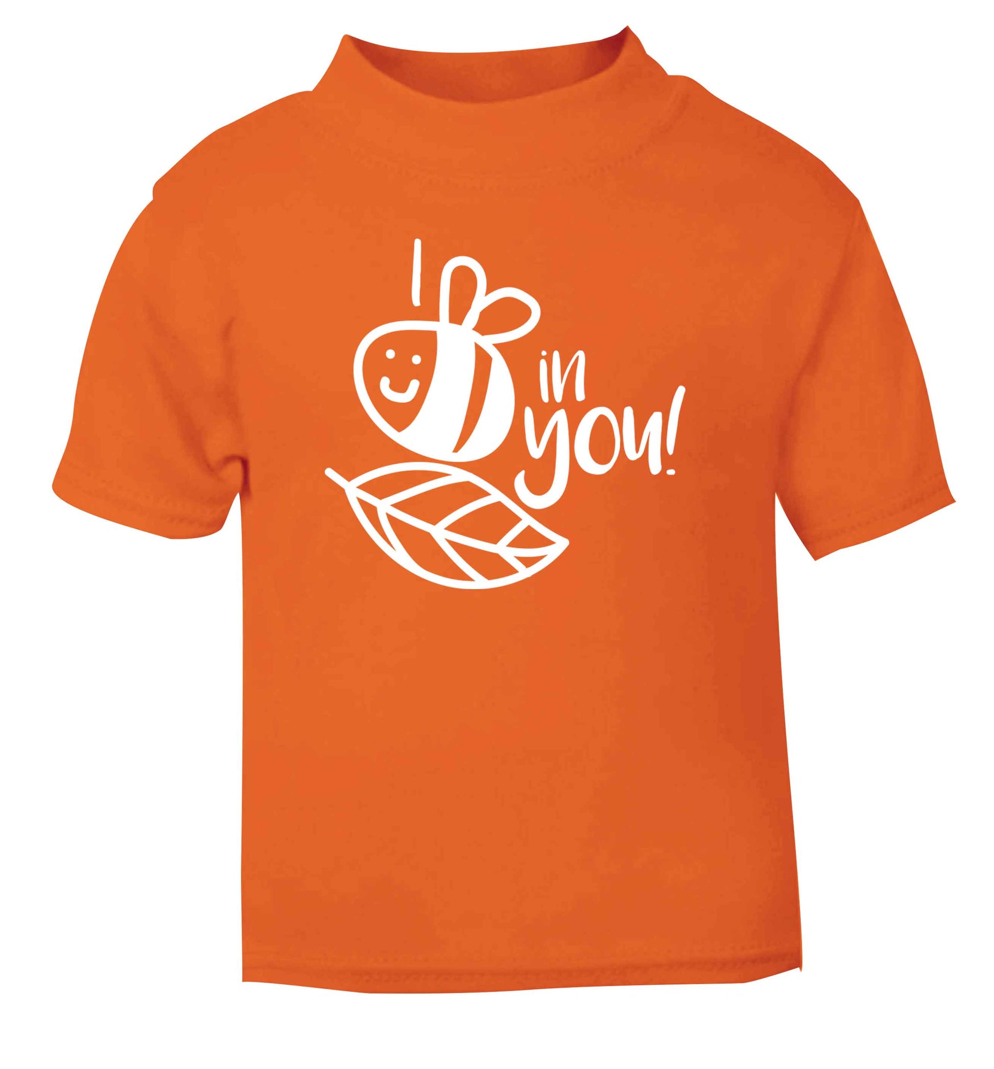 I believe in you orange Baby Toddler Tshirt 2 Years