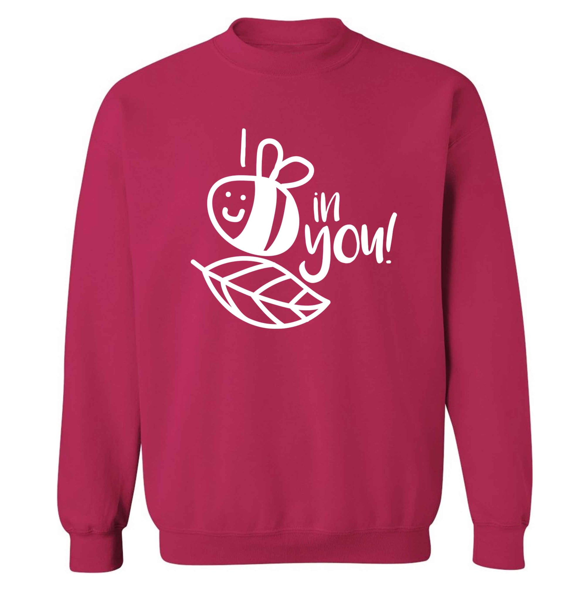 I believe in you Adult's unisex pink Sweater 2XL