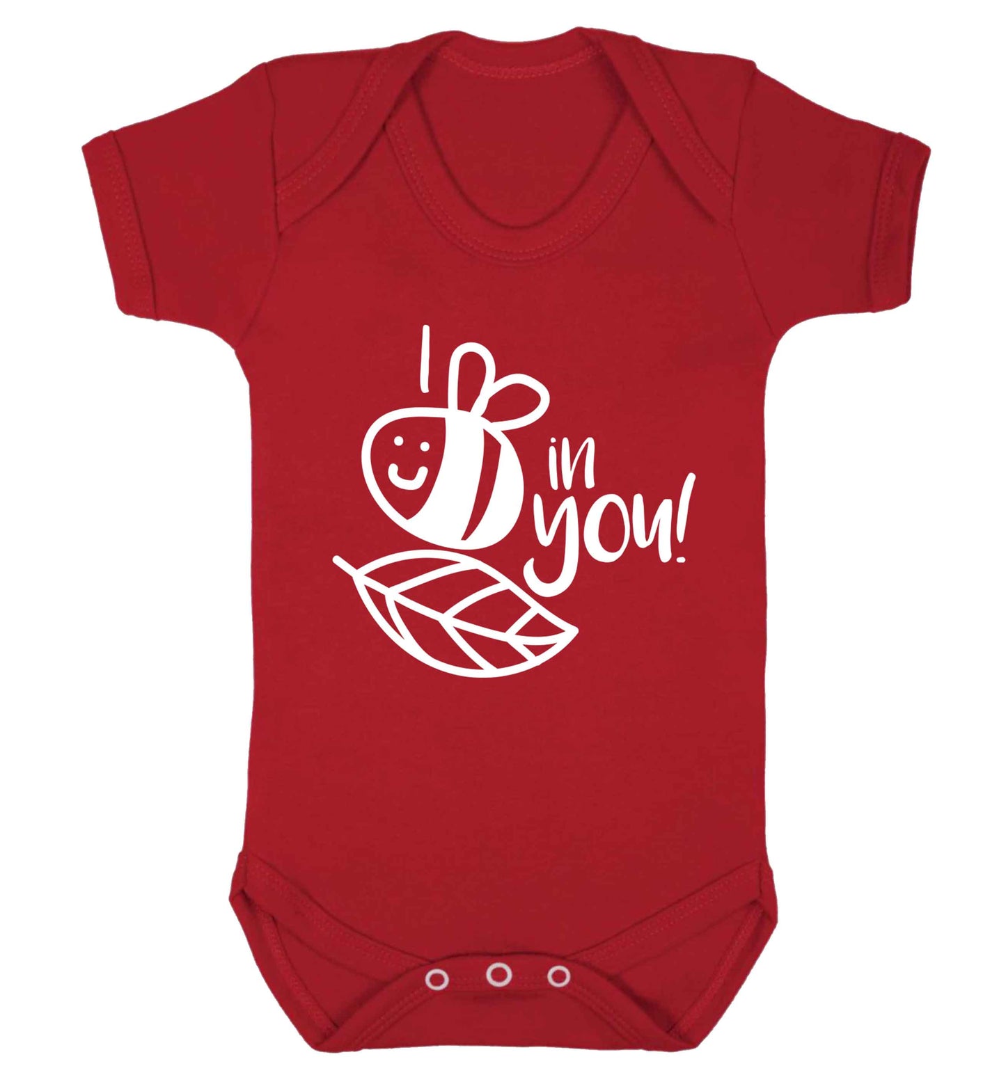 I believe in you Baby Vest red 18-24 months