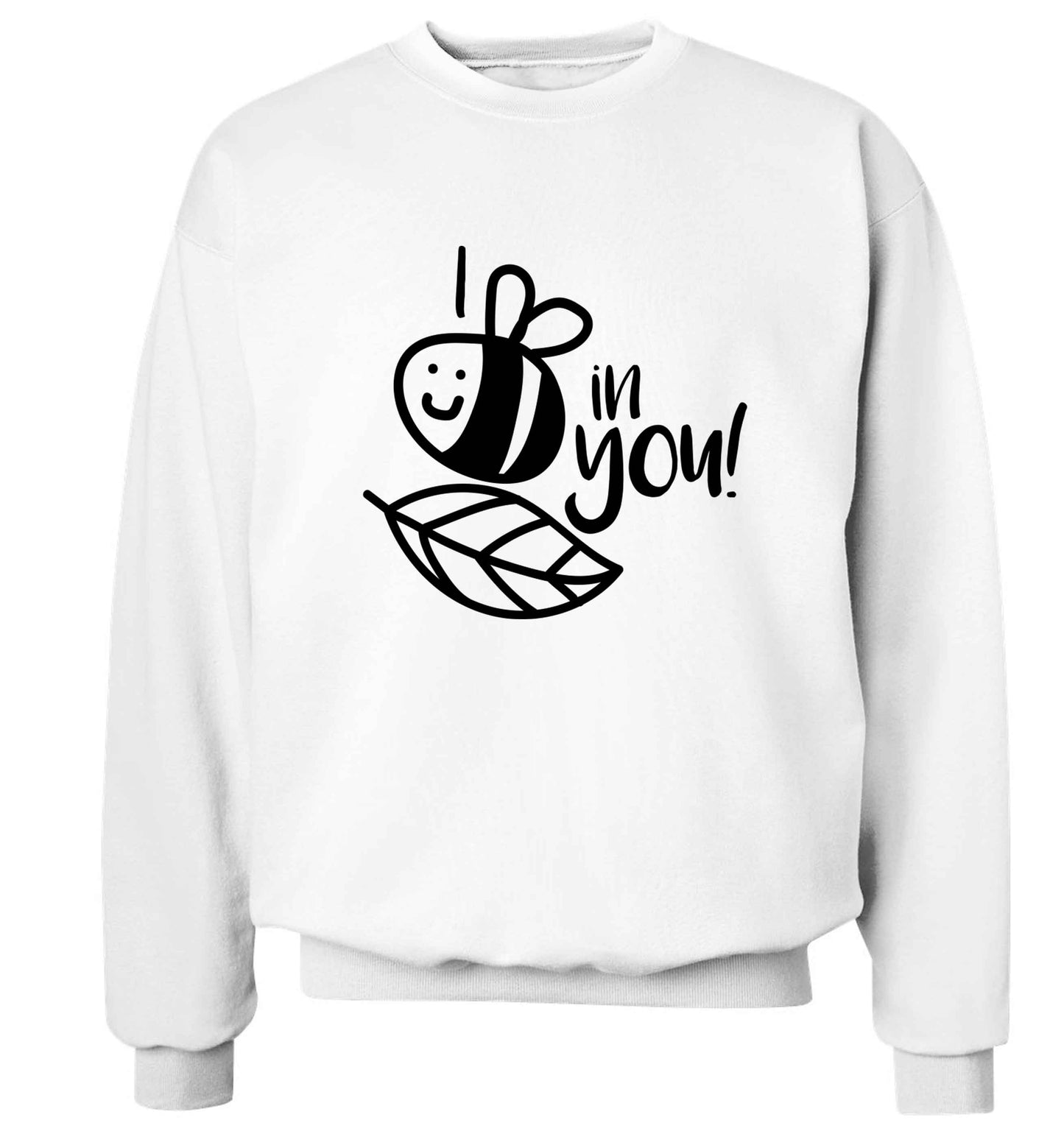 I believe in you Adult's unisex white Sweater 2XL