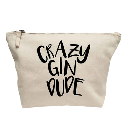 Crazy gin dude | makeup / wash bag