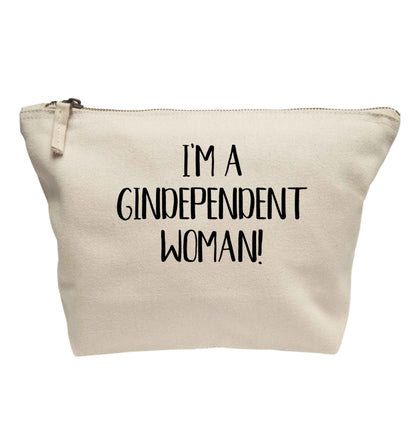 I'm a gindependent woman | makeup / wash bag