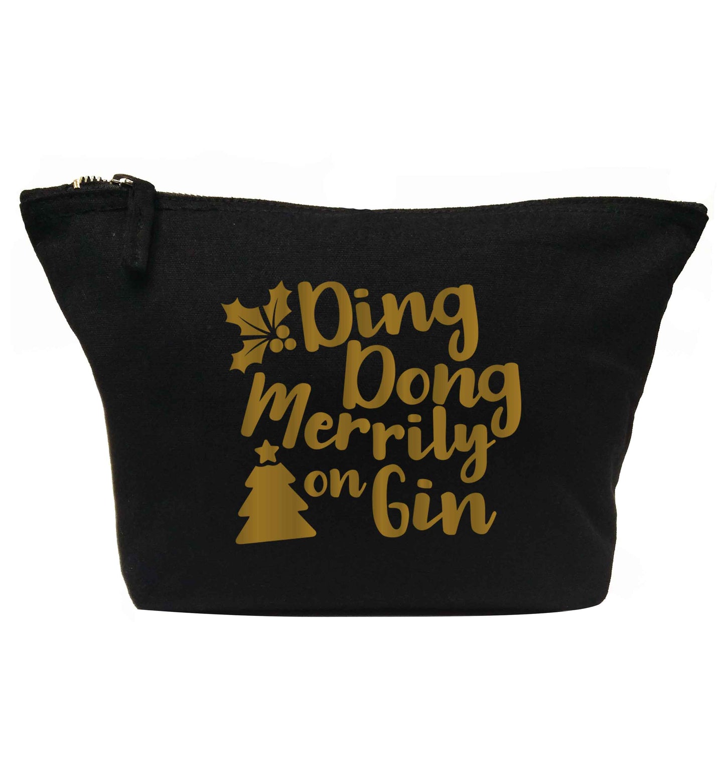 Ding dong merrily on gin | makeup / wash bag