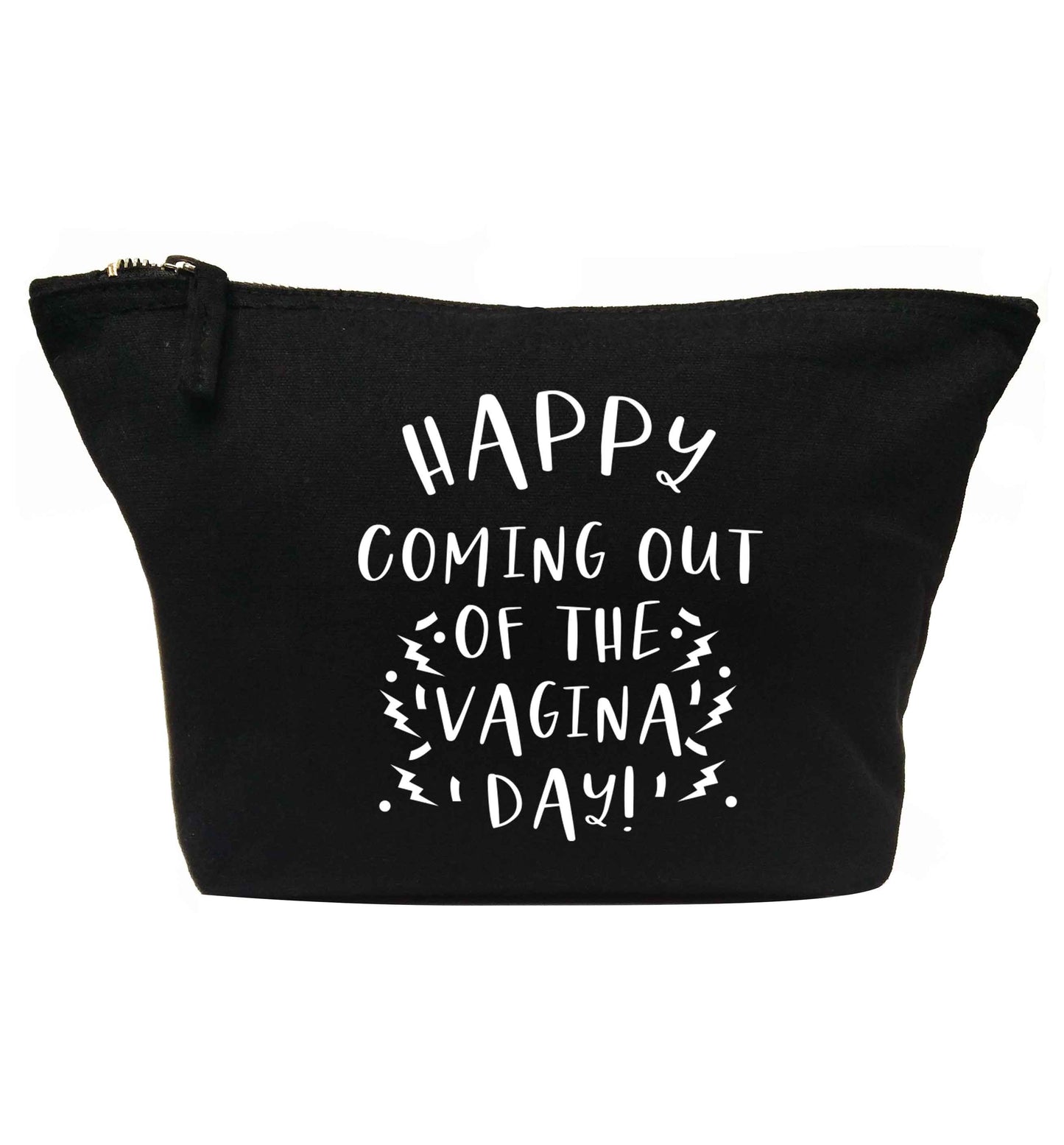 Happy coming out of the vagina day | makeup / wash bag