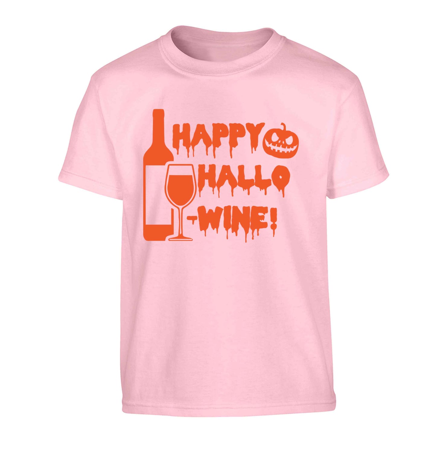 Happy hallow-wine Children's light pink Tshirt 12-13 Years