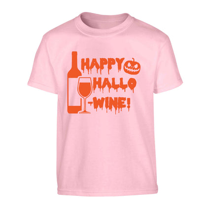 Happy hallow-wine Children's light pink Tshirt 12-13 Years
