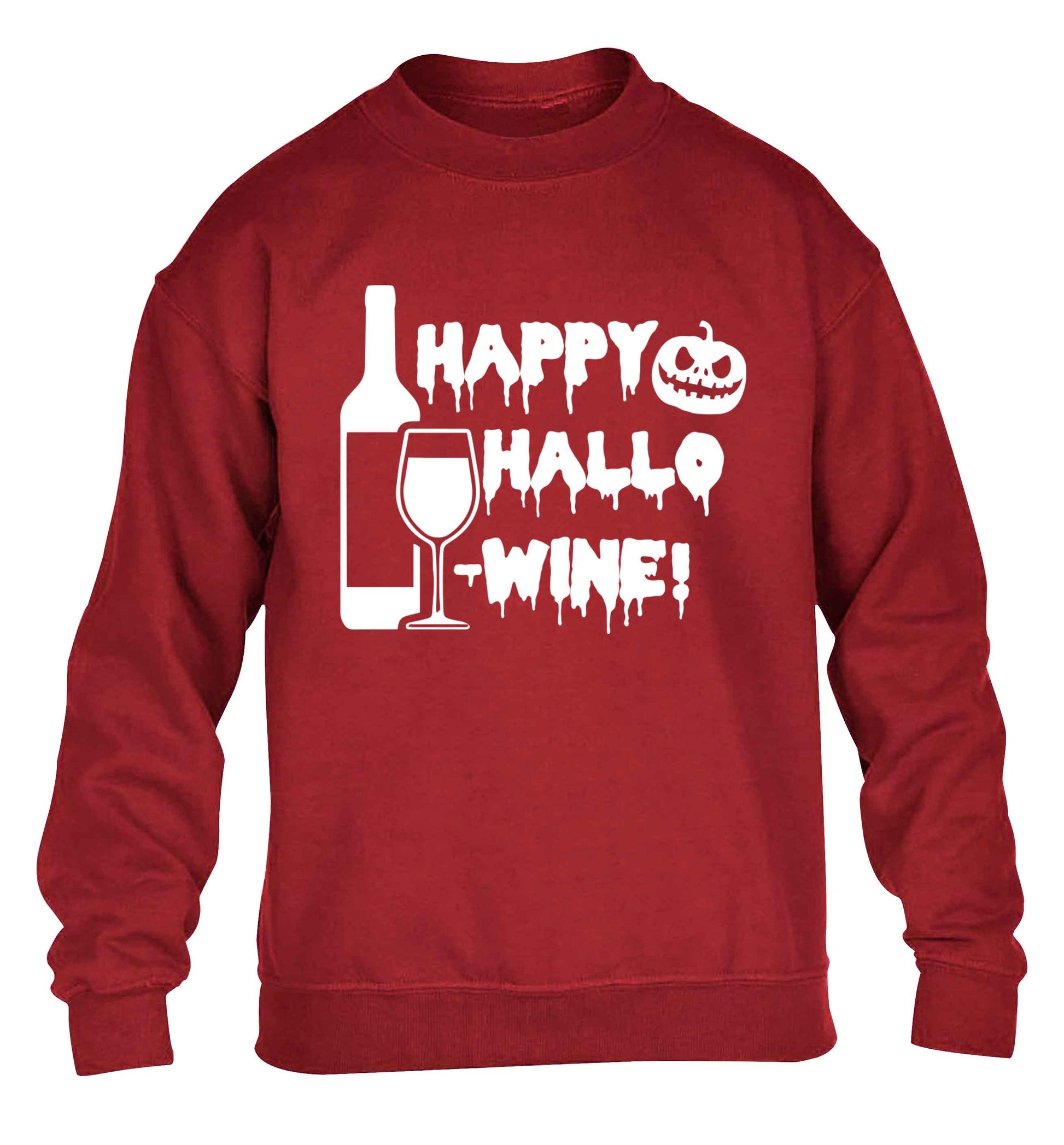 Happy hallow-wine children's grey sweater 12-13 Years