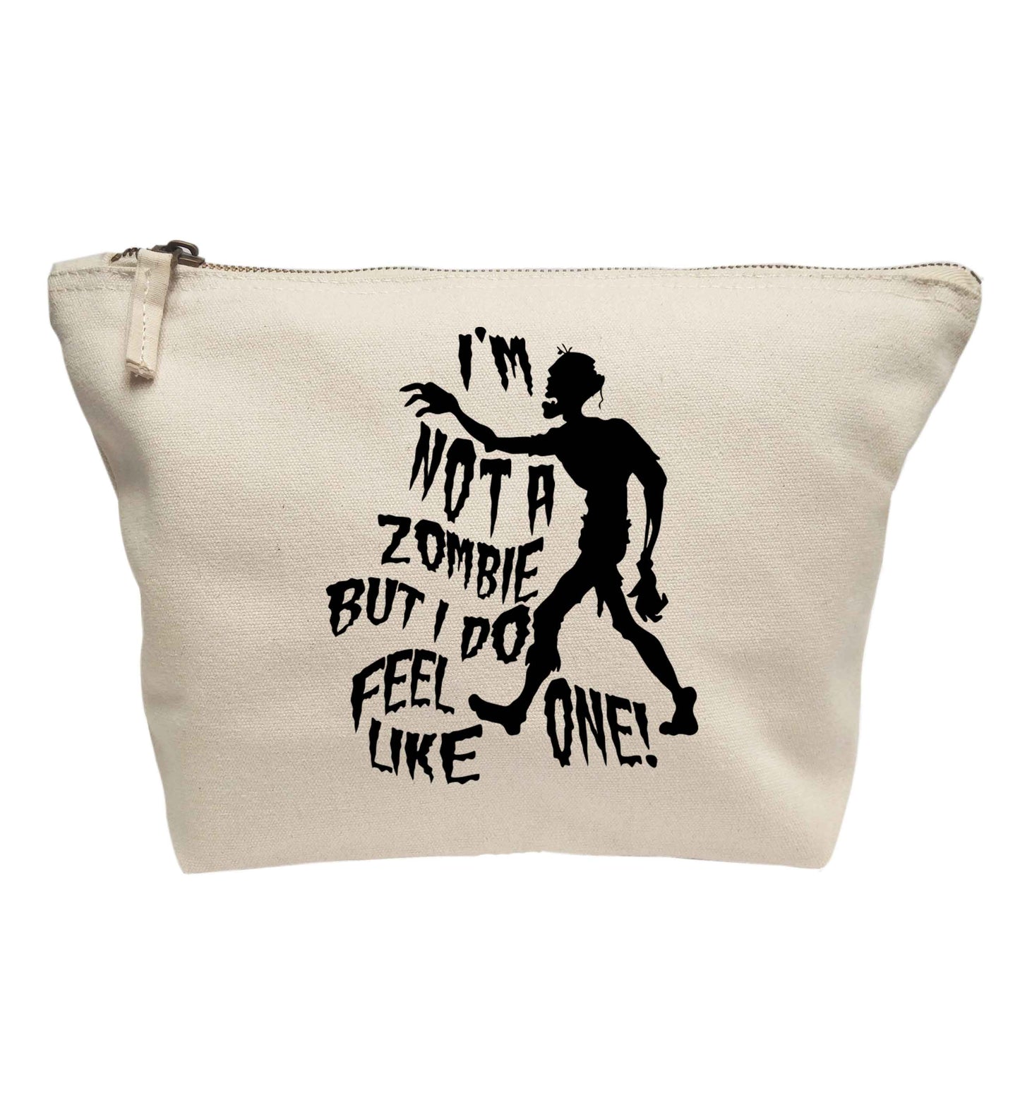 I'm not a zombie but I do feel like one! | makeup / wash bag