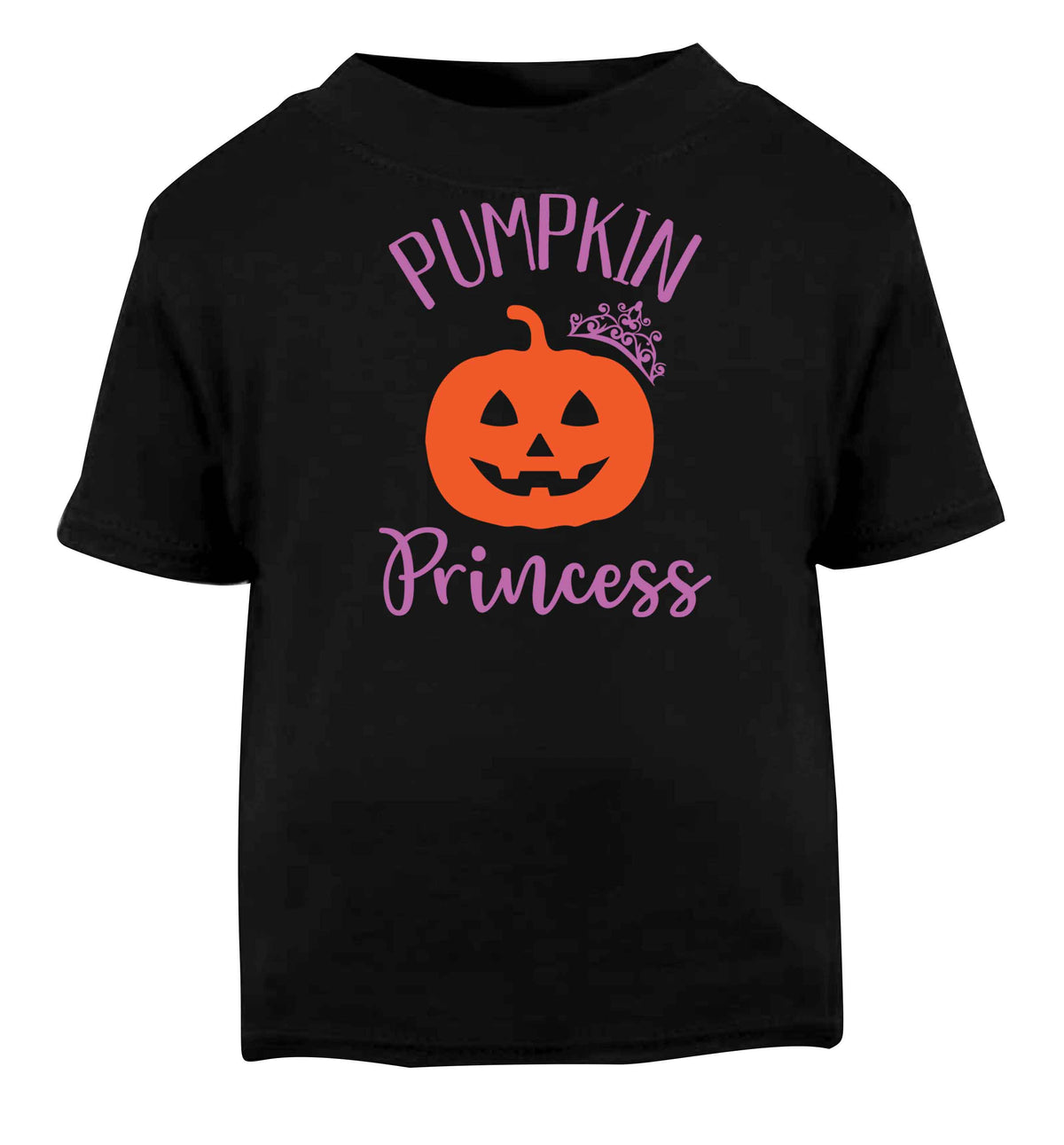 Happiness Pumpkin Spice Black baby toddler Tshirt 2 years