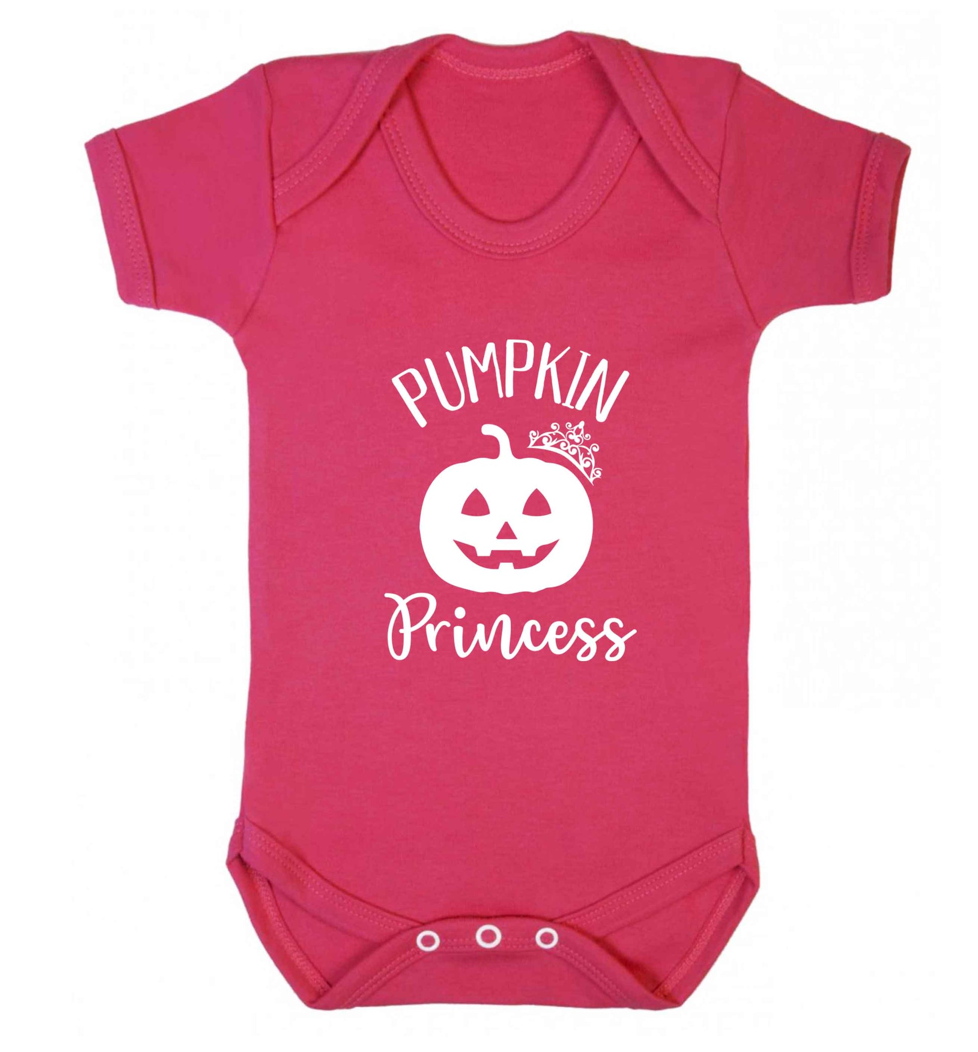 Happiness Pumpkin Spice baby vest dark pink 18-24 months
