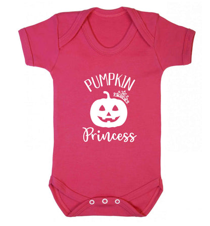 Happiness Pumpkin Spice baby vest dark pink 18-24 months