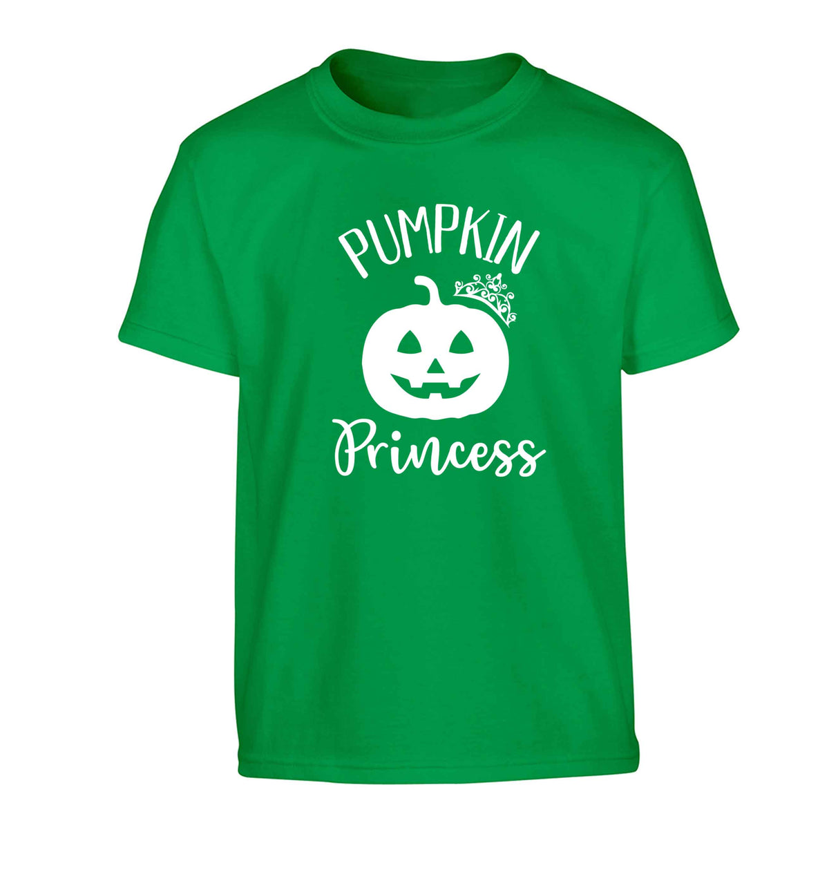 Happiness Pumpkin Spice Children's green Tshirt 12-13 Years