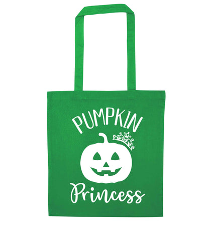Happiness Pumpkin Spice green tote bag