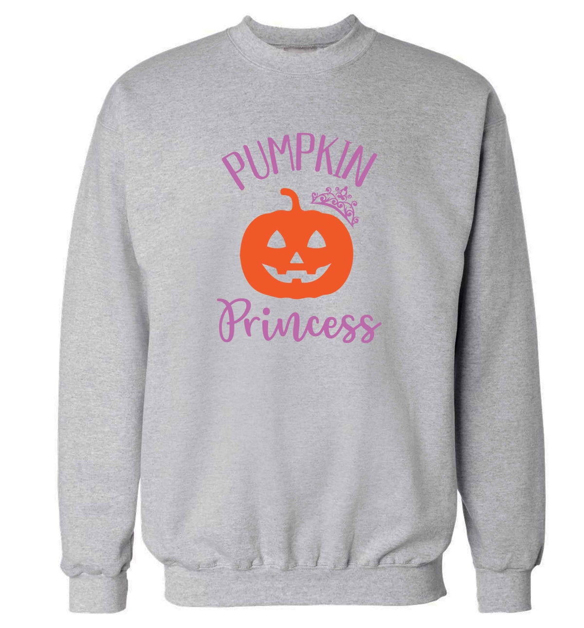 Happiness Pumpkin Spice adult's unisex grey sweater 2XL