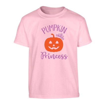 Happiness Pumpkin Spice Children's light pink Tshirt 12-13 Years