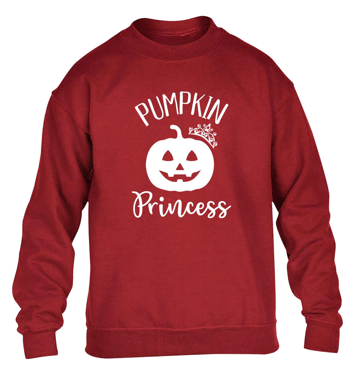 Happiness Pumpkin Spice children's grey sweater 12-13 Years