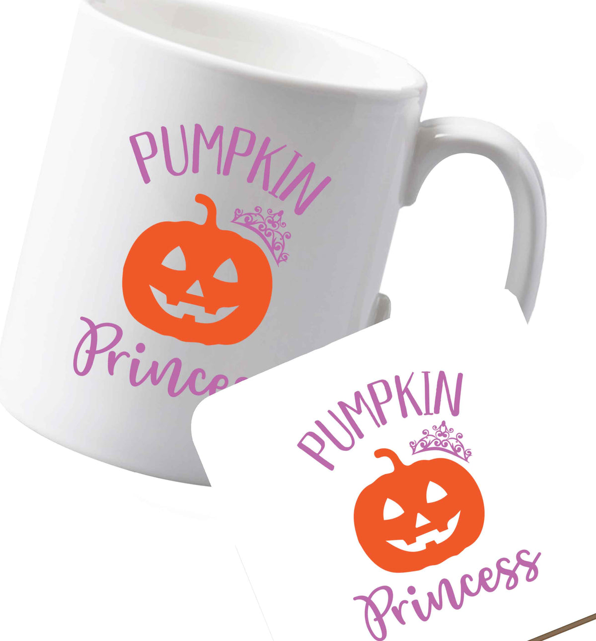 10 oz Ceramic mug and coaster Favourite Type Pan Pancake both sides