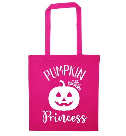 Happiness Pumpkin Spice pink tote bag