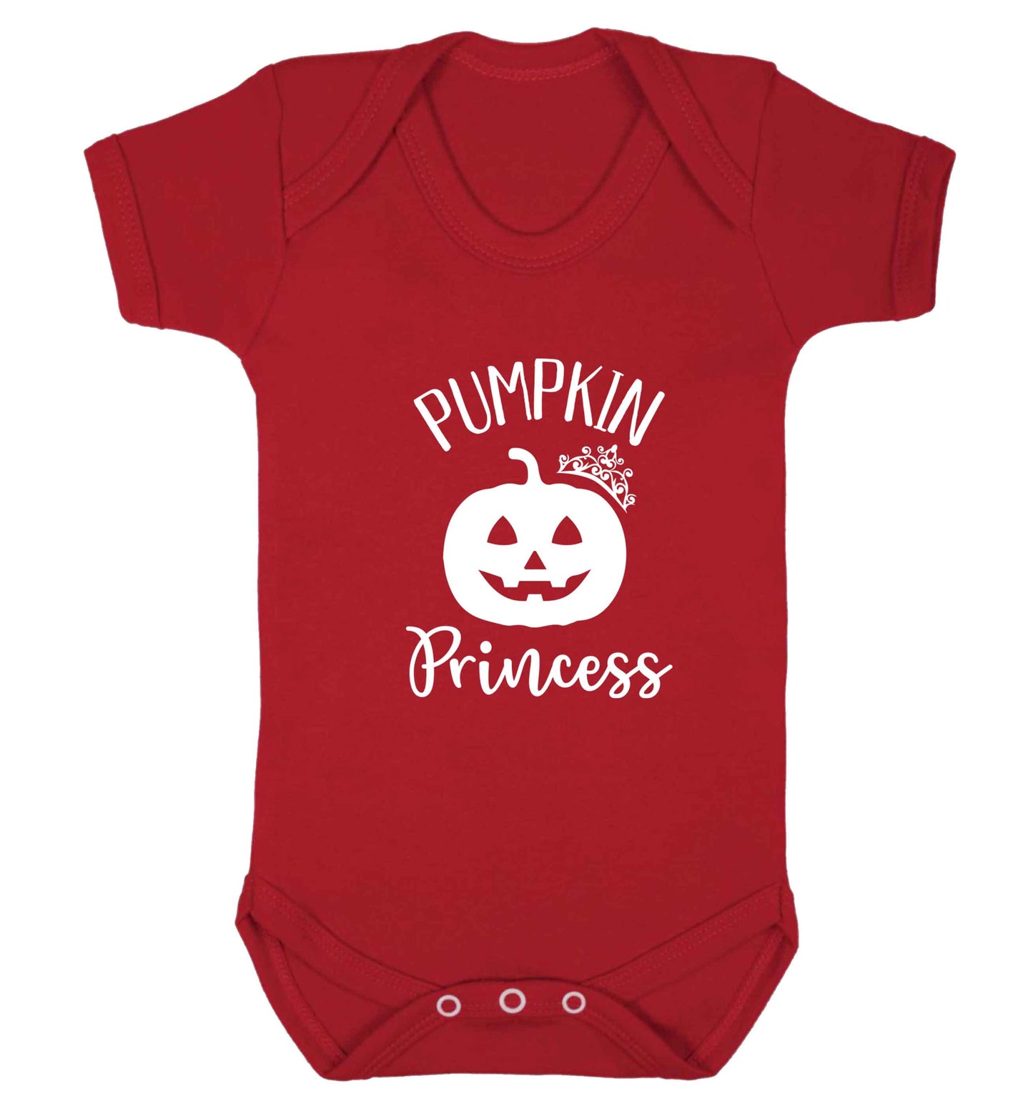 Happiness Pumpkin Spice baby vest red 18-24 months