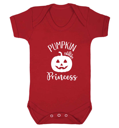 Happiness Pumpkin Spice baby vest red 18-24 months