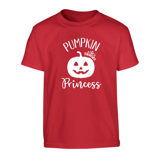 Happiness Pumpkin Spice Children's red Tshirt 12-13 Years
