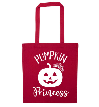 Happiness Pumpkin Spice red tote bag